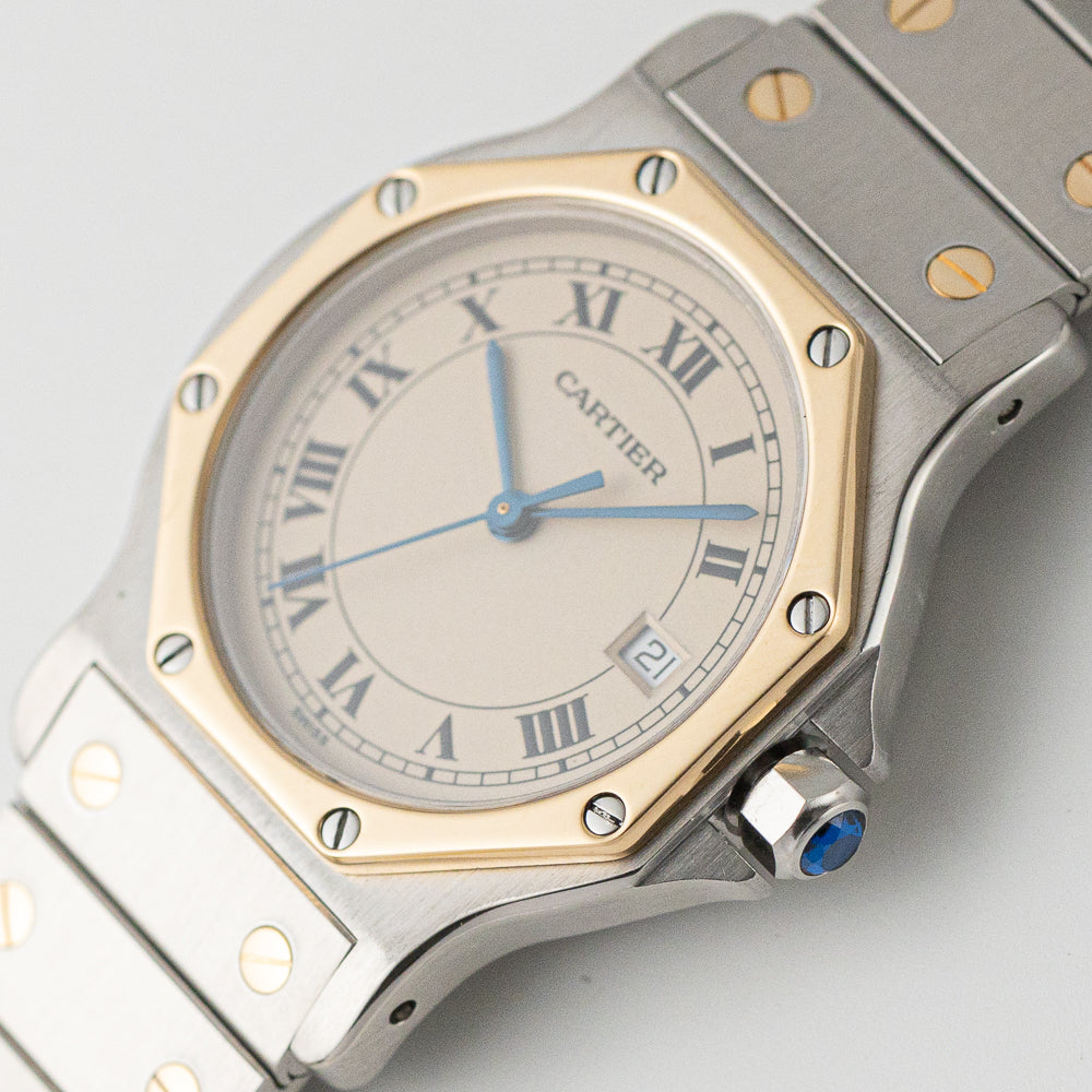 CARTIER LM SANTOS OCTAGON REF.187902