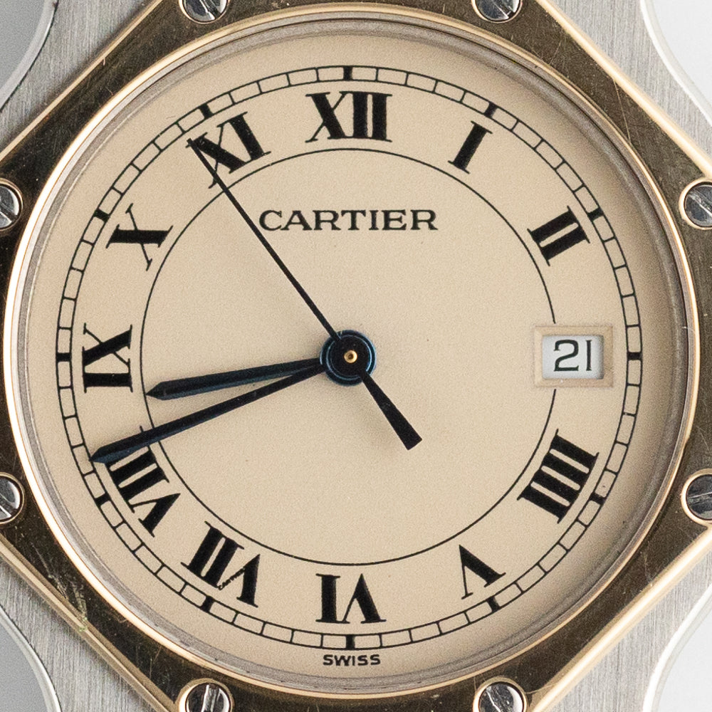CARTIER LM SANTOS OCTAGON REF.187902