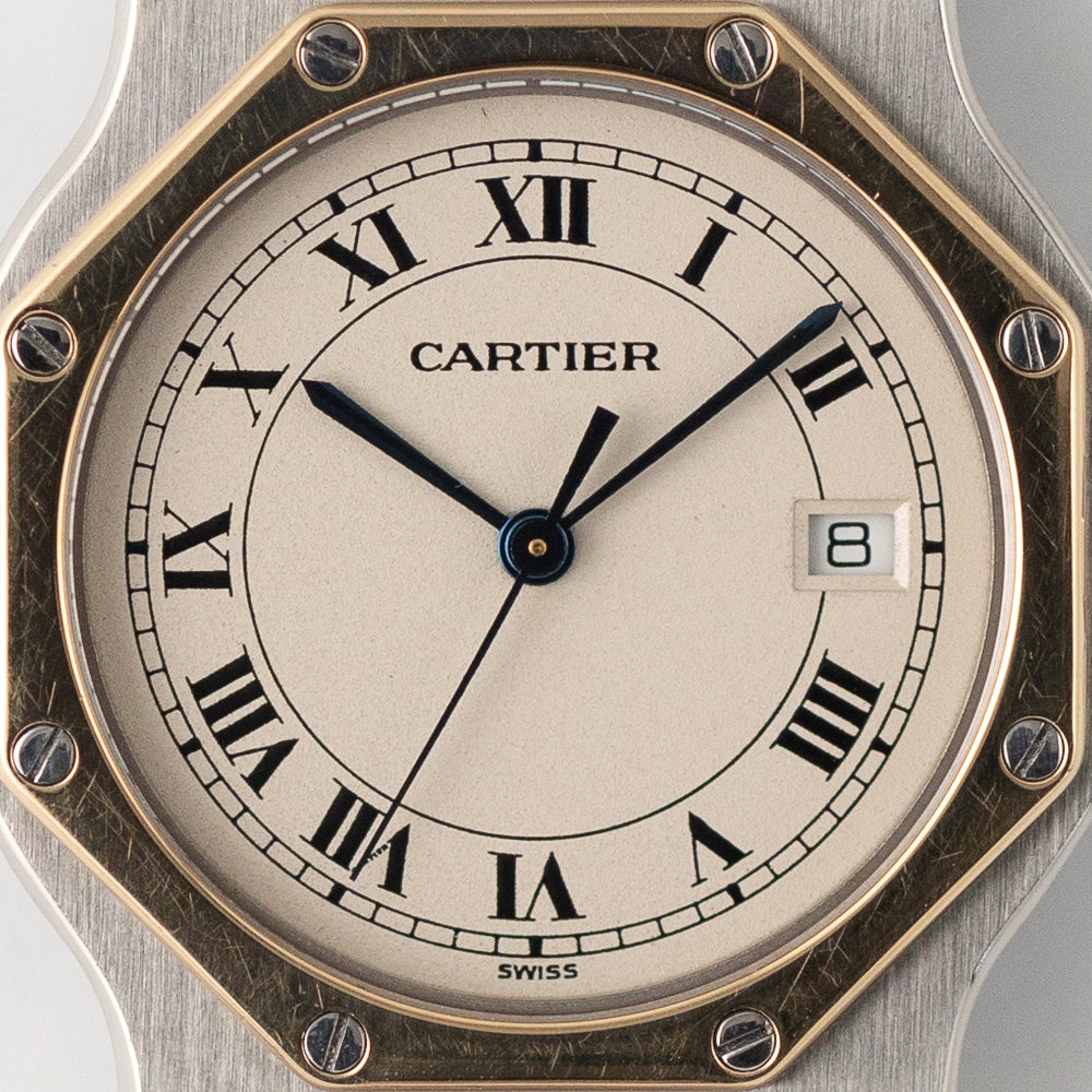CARTIER LM SANTOS OCTAGON REF.187902