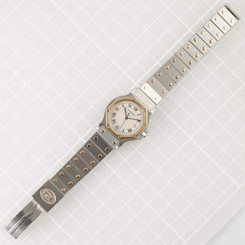 CARTIER LM SANTOS OCTAGON REF.187902