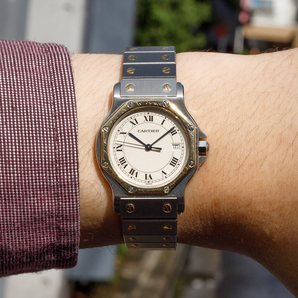 CARTIER LM SANTOS OCTAGON REF.187902