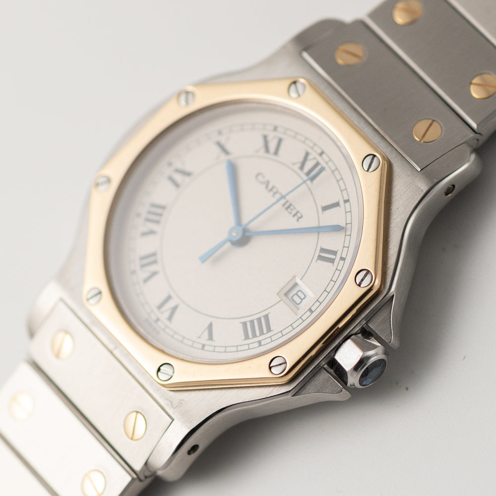 CARTIER LM SANTOS OCTAGON REF.187902