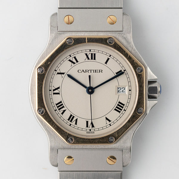 CARTIER LM SANTOS OCTAGON REF.187902 – TIMEANAGRAM