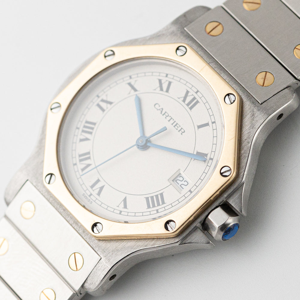 CARTIER LM SANTOS OCTAGON REF.187902