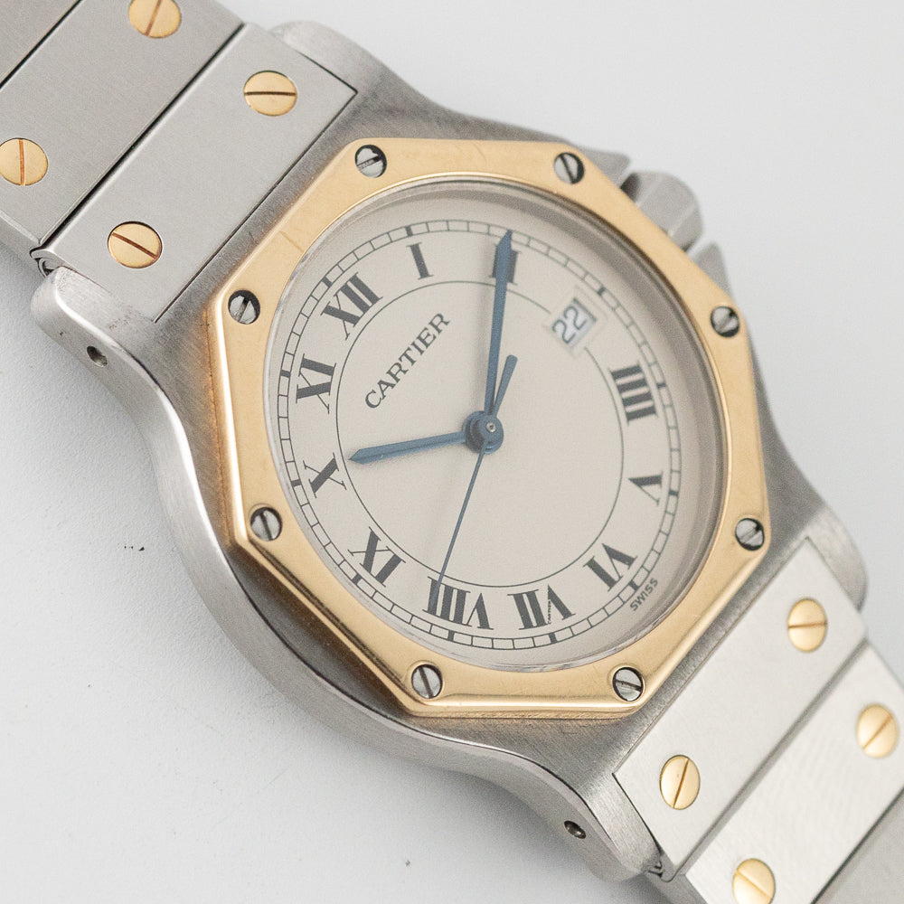 CARTIER LM SANTOS OCTAGON REF.187902
