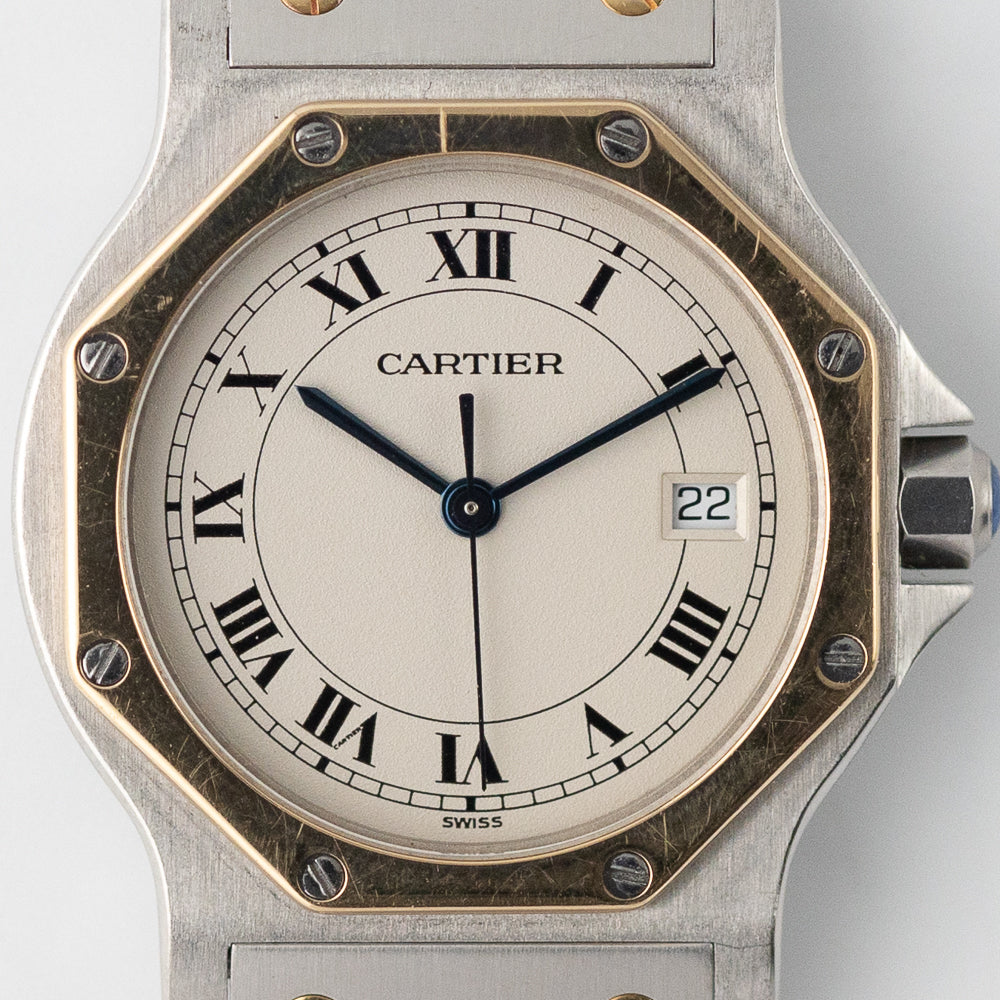 CARTIER LM SANTOS OCTAGON REF.187902
