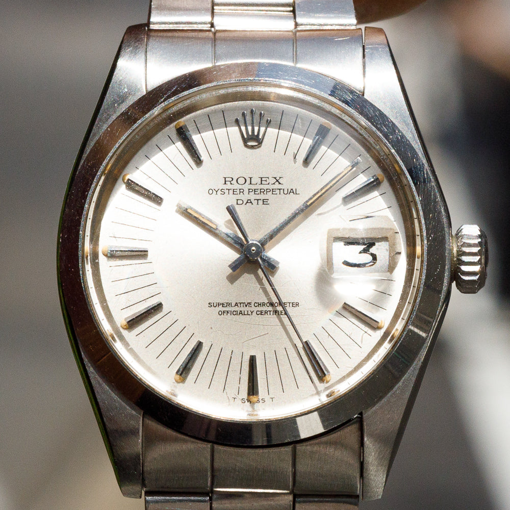 ROLEX OYSTER PERPETUAL DATE Ref.1500 Radial Dial