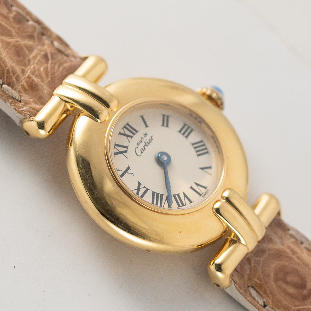 CARTIER SM MUST DE COLISEE REF.590002 with BOX