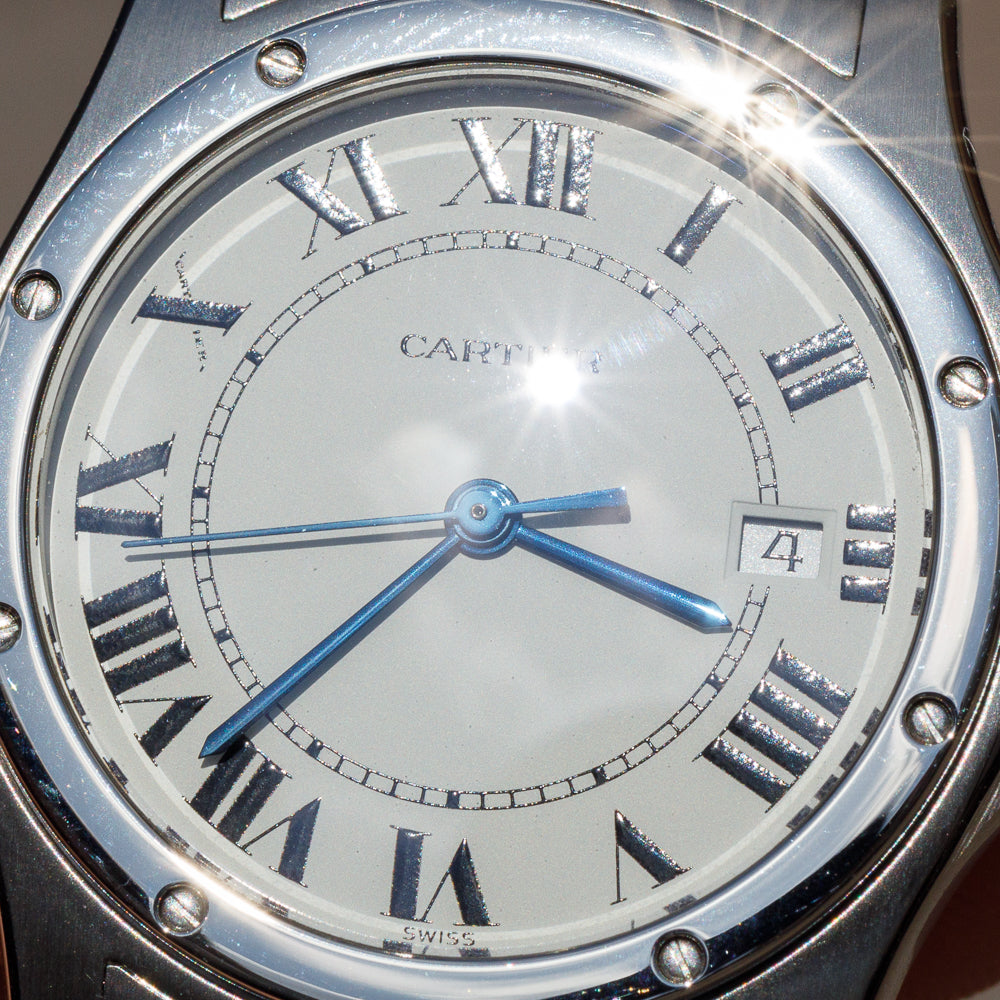 CARTIER MM Santos Ronde Ref.1561 with BOX