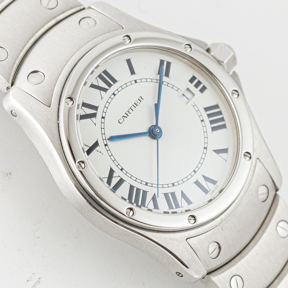 CARTIER MM Santos Ronde Ref.1561 with BOX