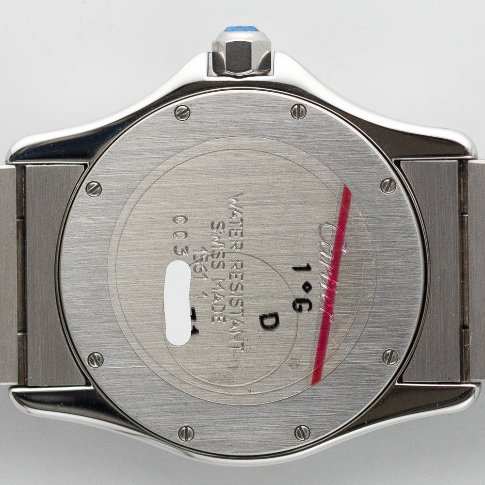 CARTIER/カルティエ】 1561 1 サントスロンド ラウンド 腕時計