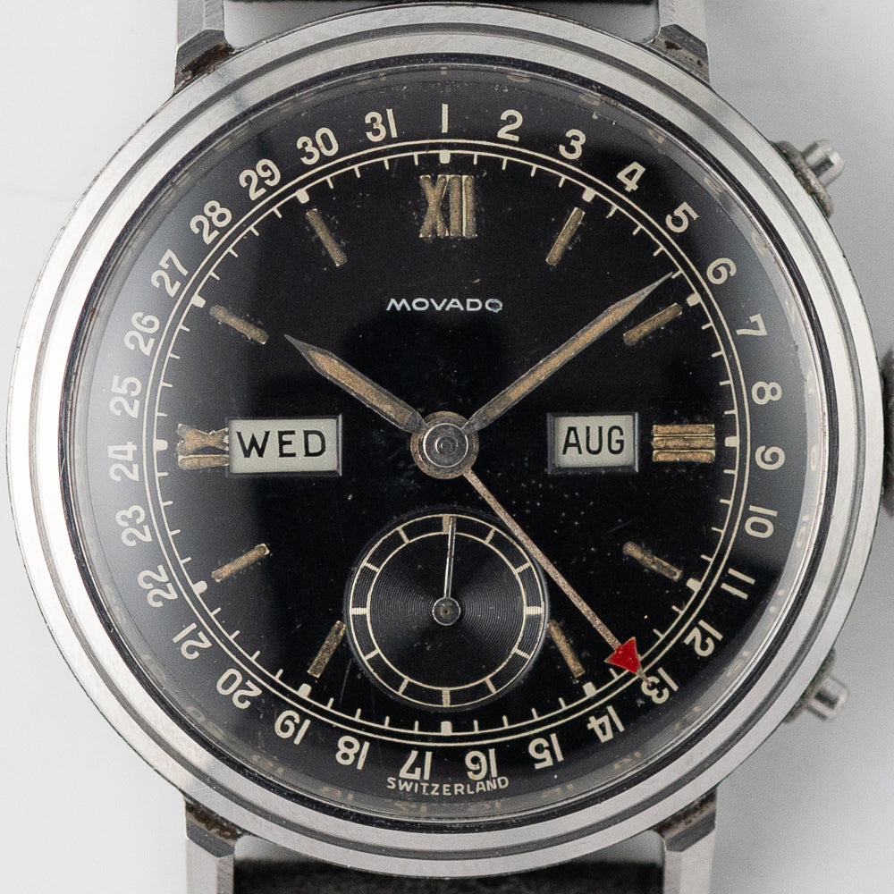 MOVADO Ref.14788 Triple Calendar Step Bezel