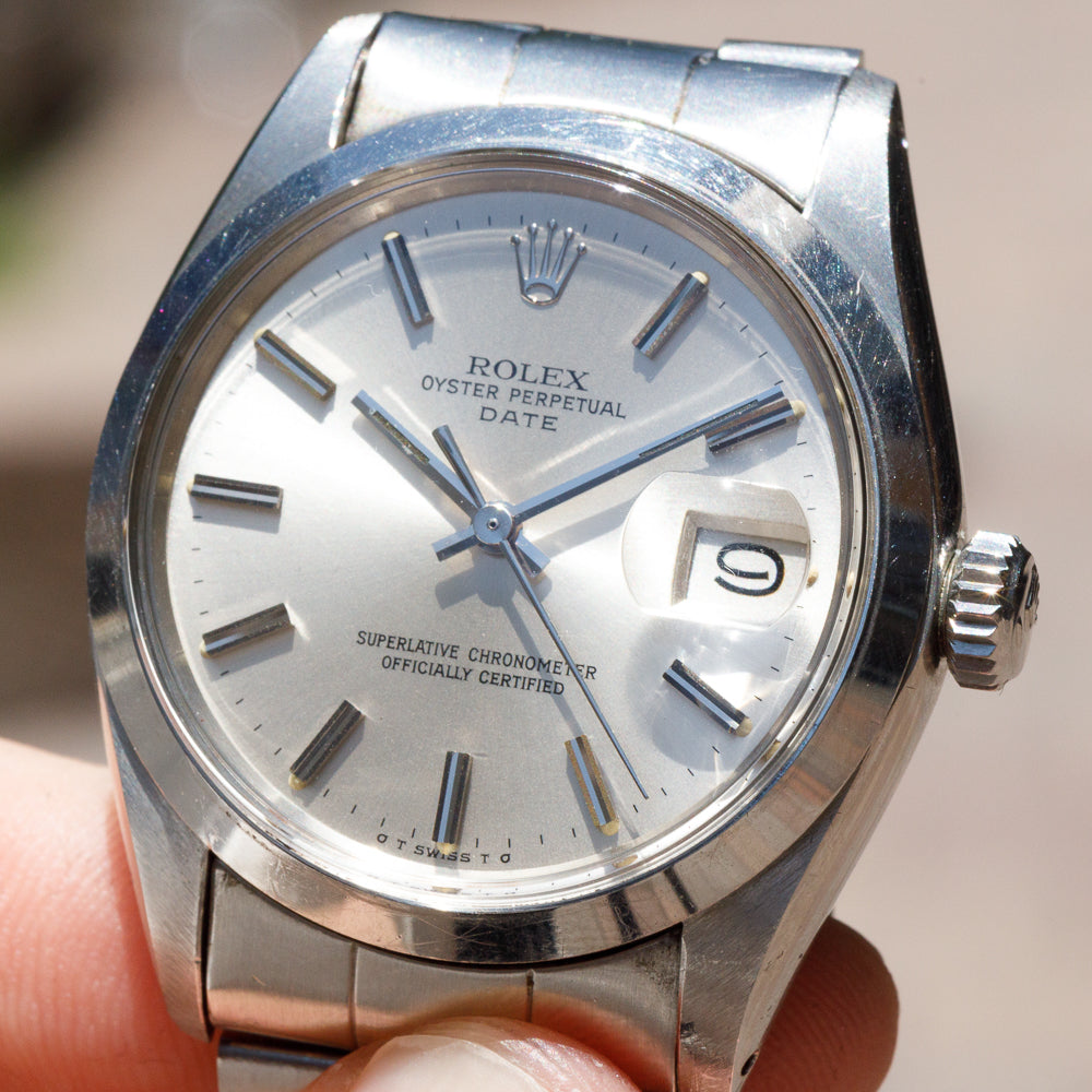 ROLEX OYSTER PERPETUAL DATE Ref.1500 SIGMA DIAL