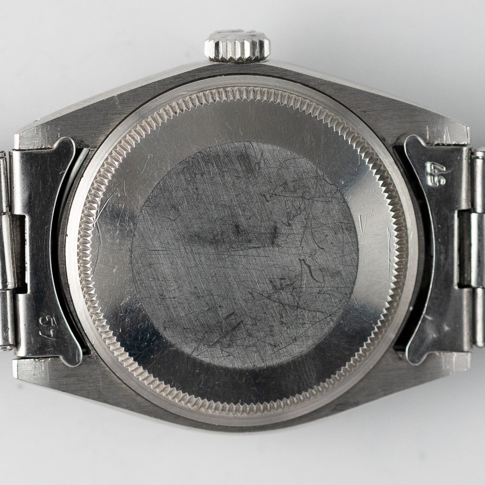 ROLEX OYSTER PERPETUAL DATE Ref.1500 Black Gilt Dial