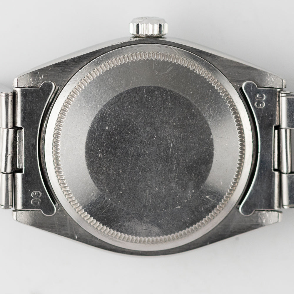 ROLEX OYSTER PERPETUAL DATE Ref.1500 Black Gilt Dial