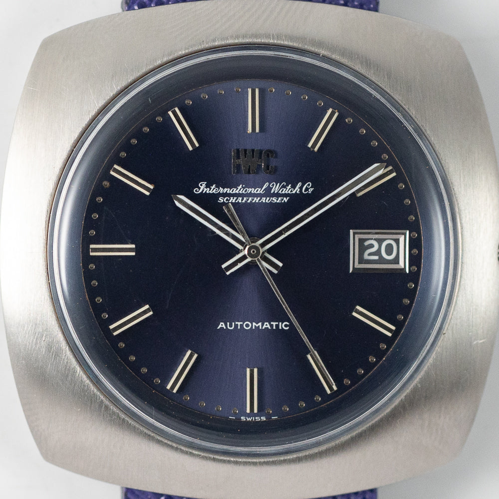 IWC Ref.R852A Cushion Case Blue Dial