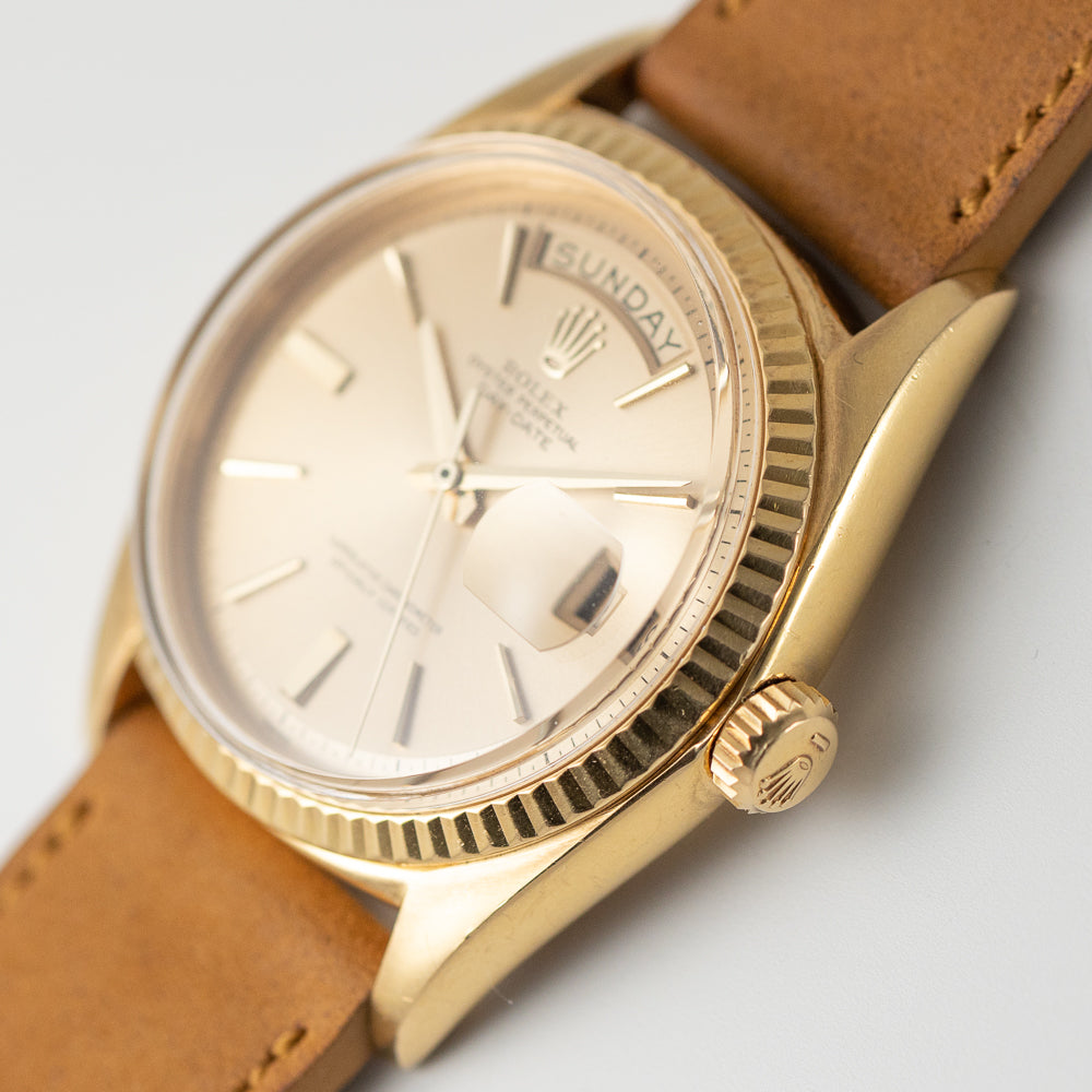 ROLEX DAY-DATE Ref.1803 “Doorstop Dial” – TIMEANAGRAM
