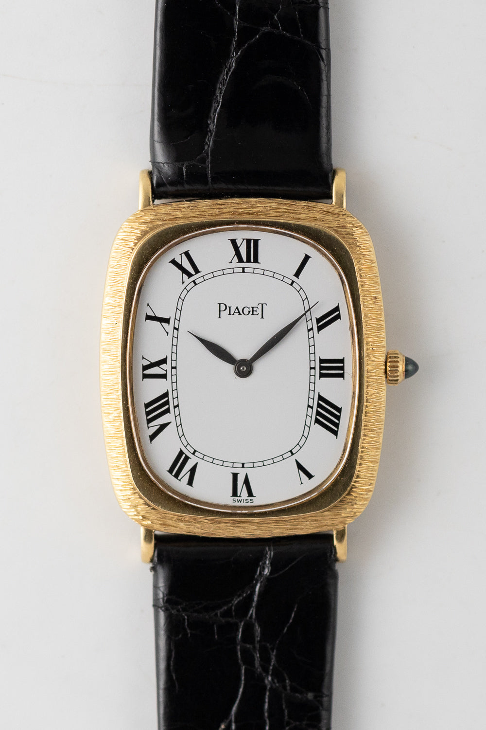 PIAGET Ref.9251 Bark Finish 18K Case – TIMEANAGRAM
