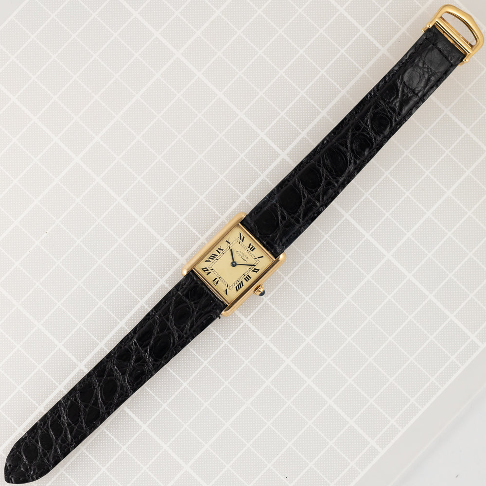 CARTIER LM MUST DE TANK REF.590005