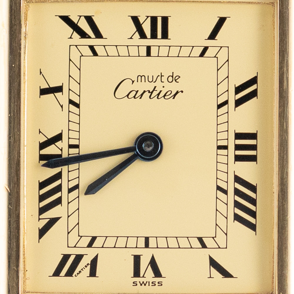 CARTIER LM MUST DE TANK REF.590005