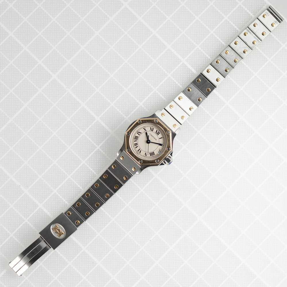 CARTIER SM SANTOS OCTAGON Ref.187903