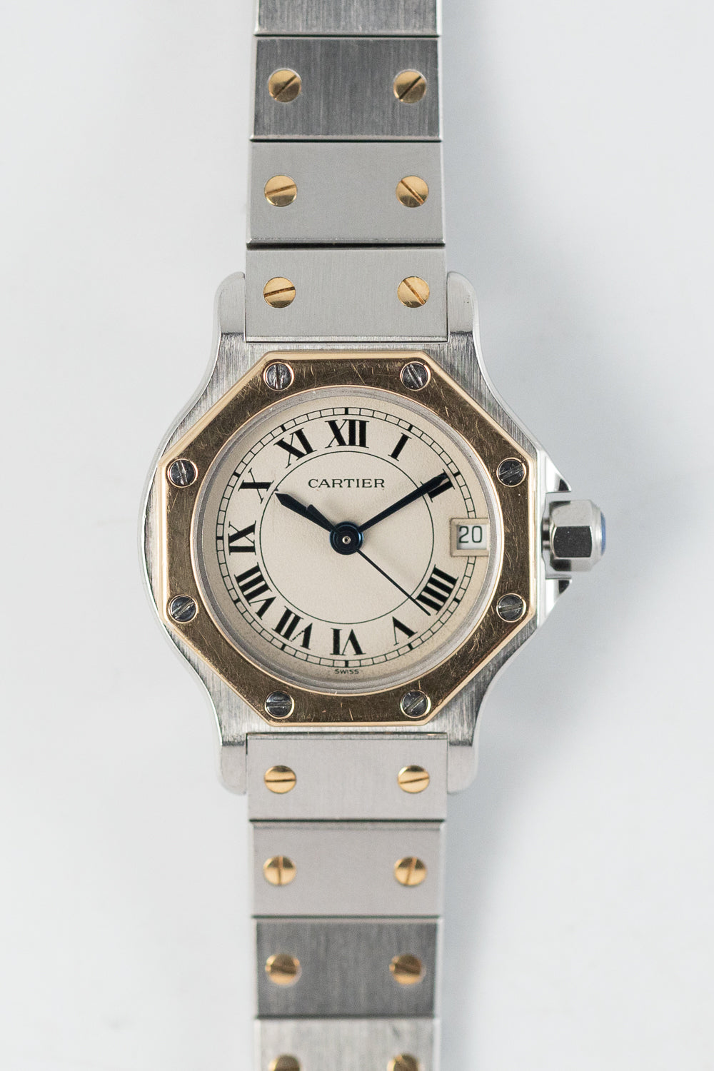 きえさん様　ご確認専用ページ251015 CARTIER SM SANTOS OCTAGON Ref.187903 – TIMEANAGRAM