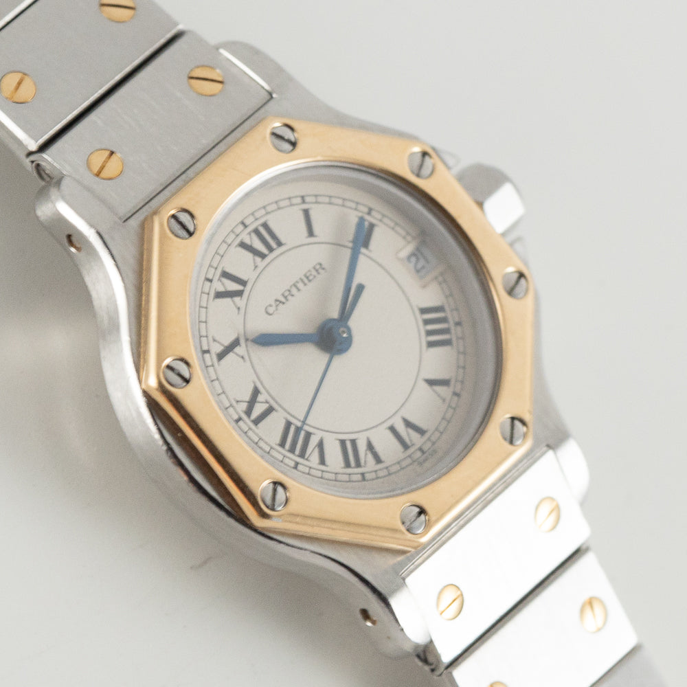 CARTIER SM SANTOS OCTAGON Ref.187903