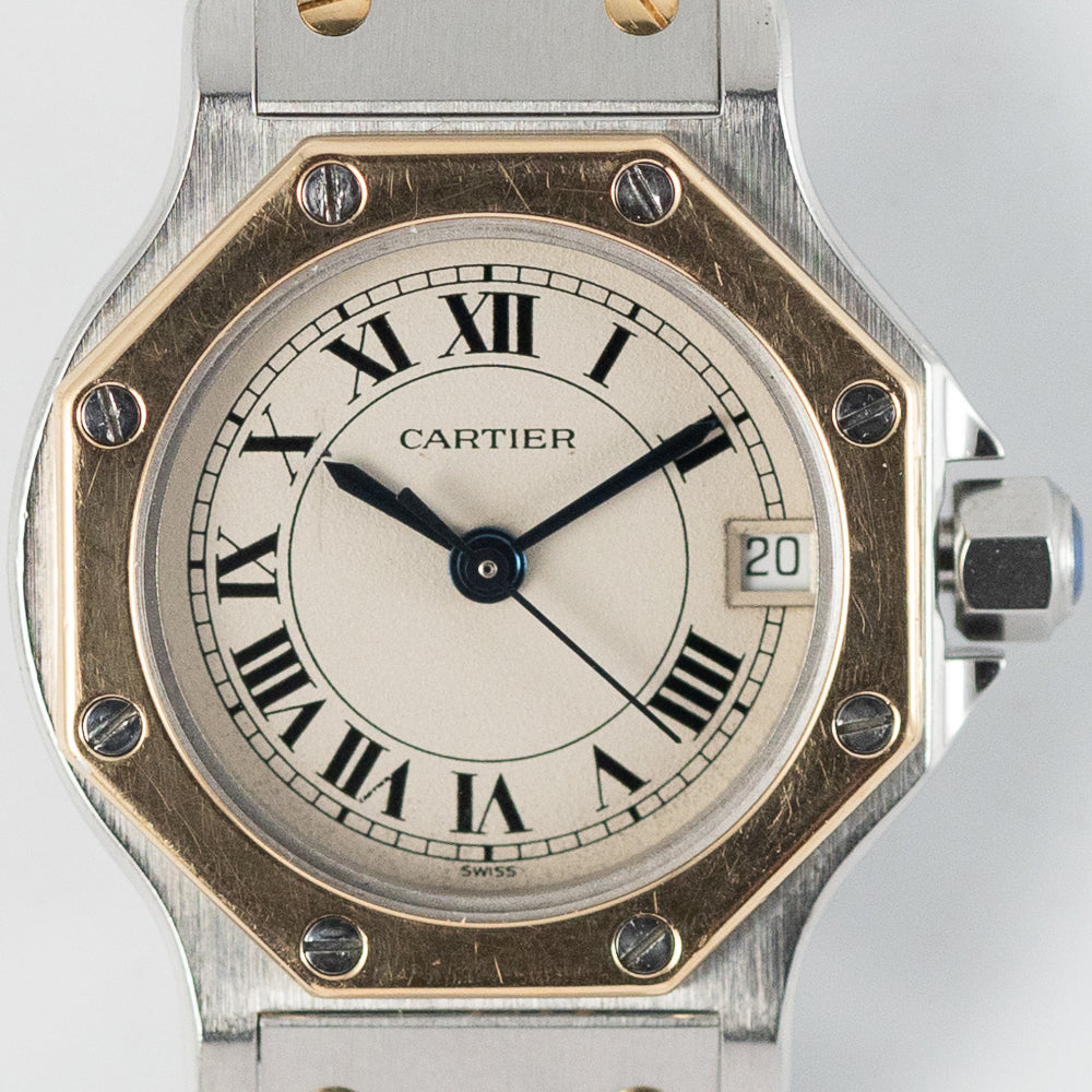 CARTIER SM SANTOS OCTAGON Ref.187903