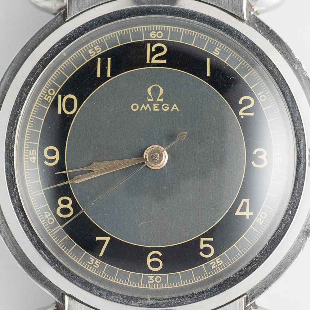OMEGA Ref.CK2014 Big Scarab Black gilt Dial – TIMEANAGRAM