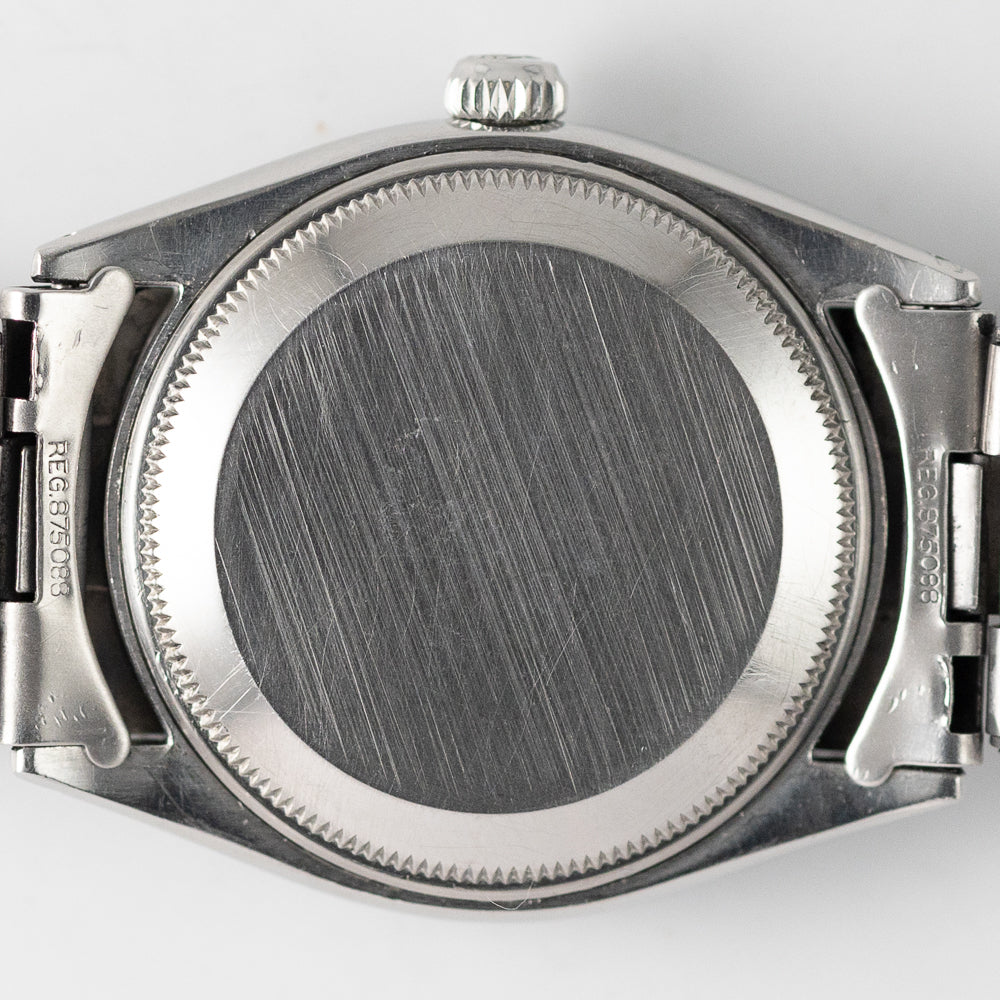 ROLEX OYSTER PERPETUAL Ref.6569 Black Gilt Pie Pan Sector Dial
