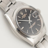 ROLEX OYSTER PERPETUAL DATE Ref.1500 Black Gilt Tropical Dial