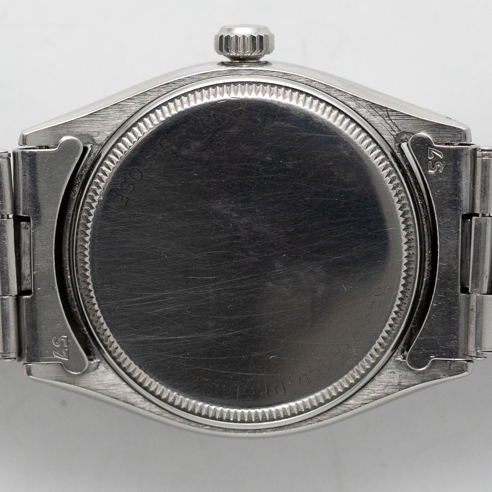 ROLEX OYSTERDATE Ref.6294 Black Honeycomb Dial with elastic Bracelet