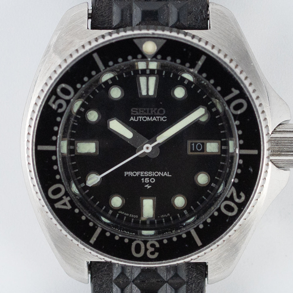 SEIKO 2205-0760ビンテージ自動巻き時計 150m防水、可動品 SEIKO 150m DIVER Ref.2205-0760