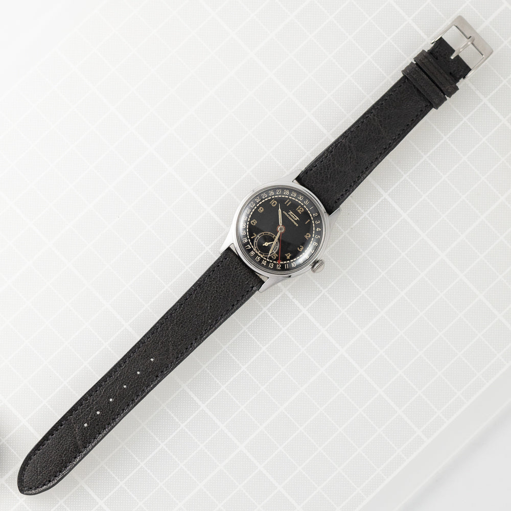 TISSOT Ref.6603 Pointer Date Black Gilt Dial