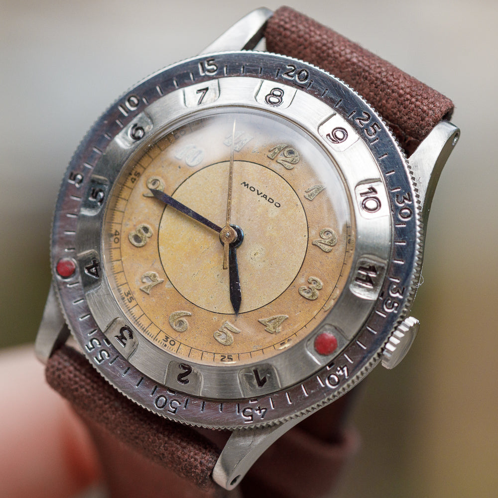 MOVADO Chronoplan Ref.11765 Center Second