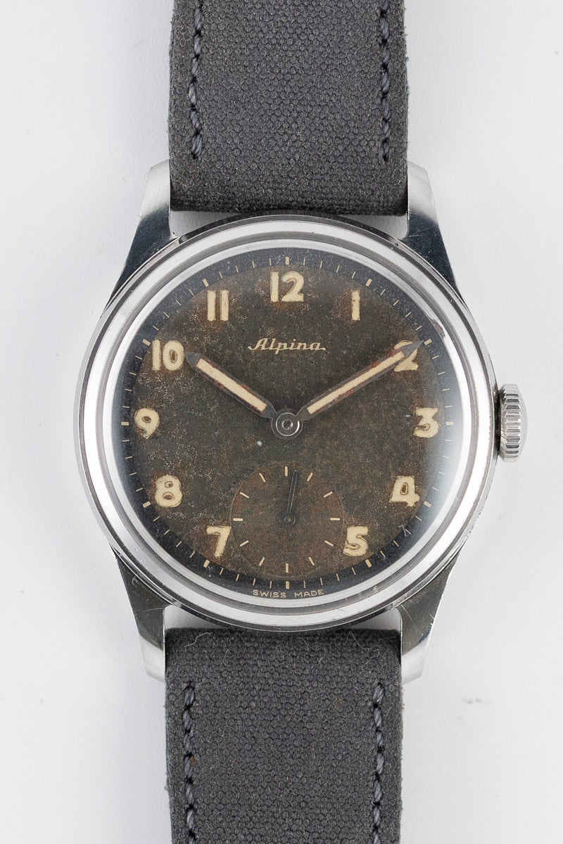 Alpina Two Tone Black Dial