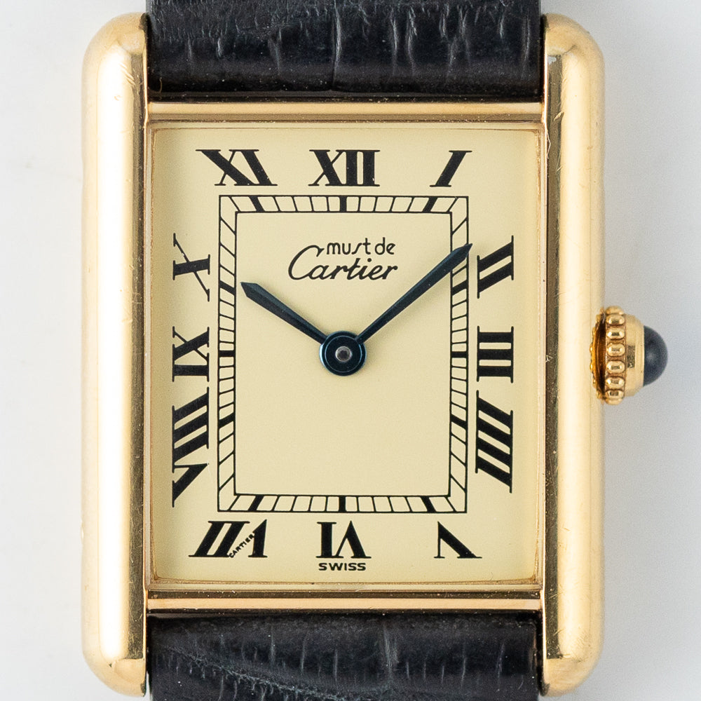 CARTIER LM MUST DE TANK REF.590005