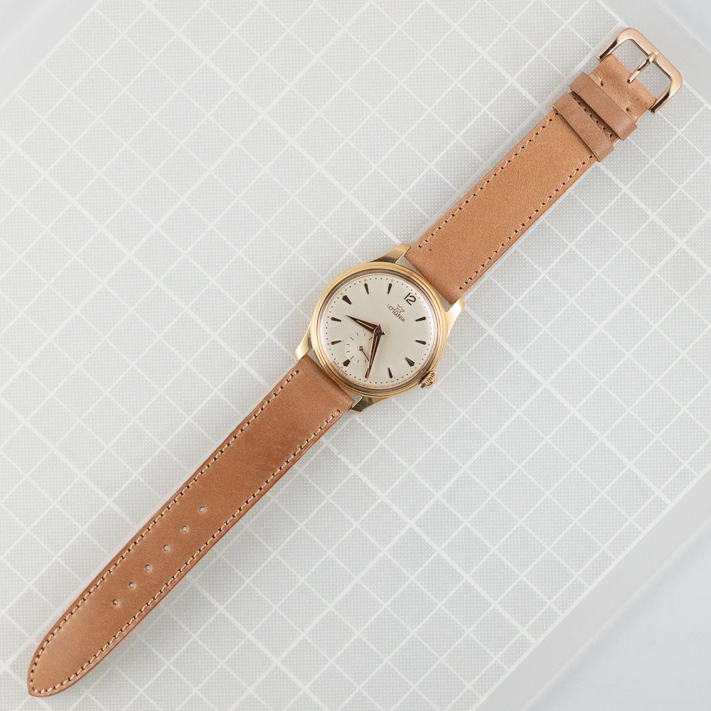 LEMANIA 18KRG Waterproof Calatrava Step Bezel