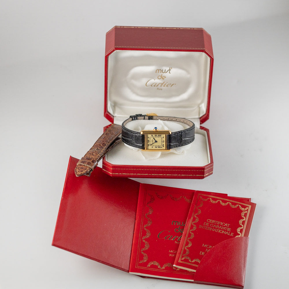 CARTIER SM MUST DE TANK REF.5057001