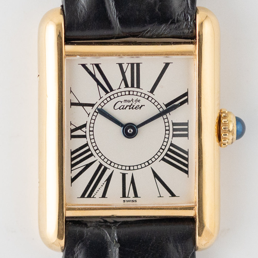 CARTIER SM MUST DE TANK REF.5057001 OPARAN DIAL