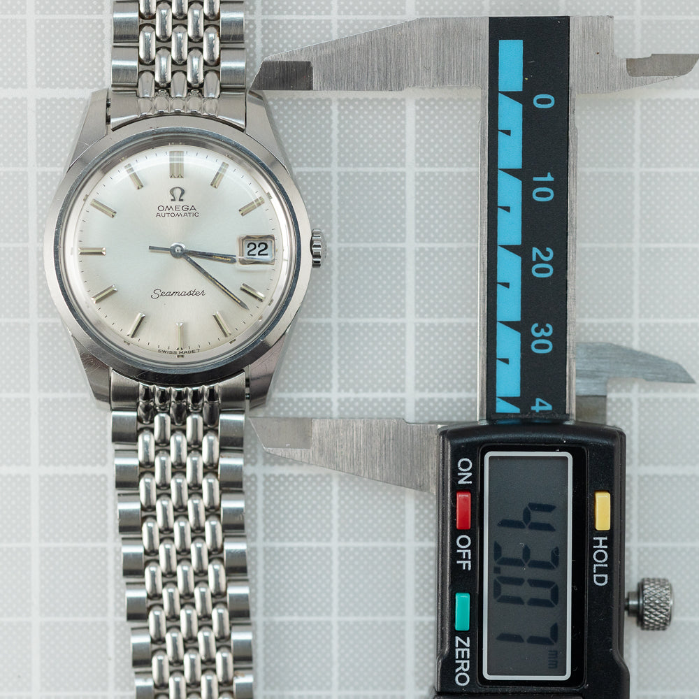 OMEGA Seamaster 腕時計 OMEGA SEAMASTER REF.166.010 STRAIGHT HAND – TIMEANAGRAM