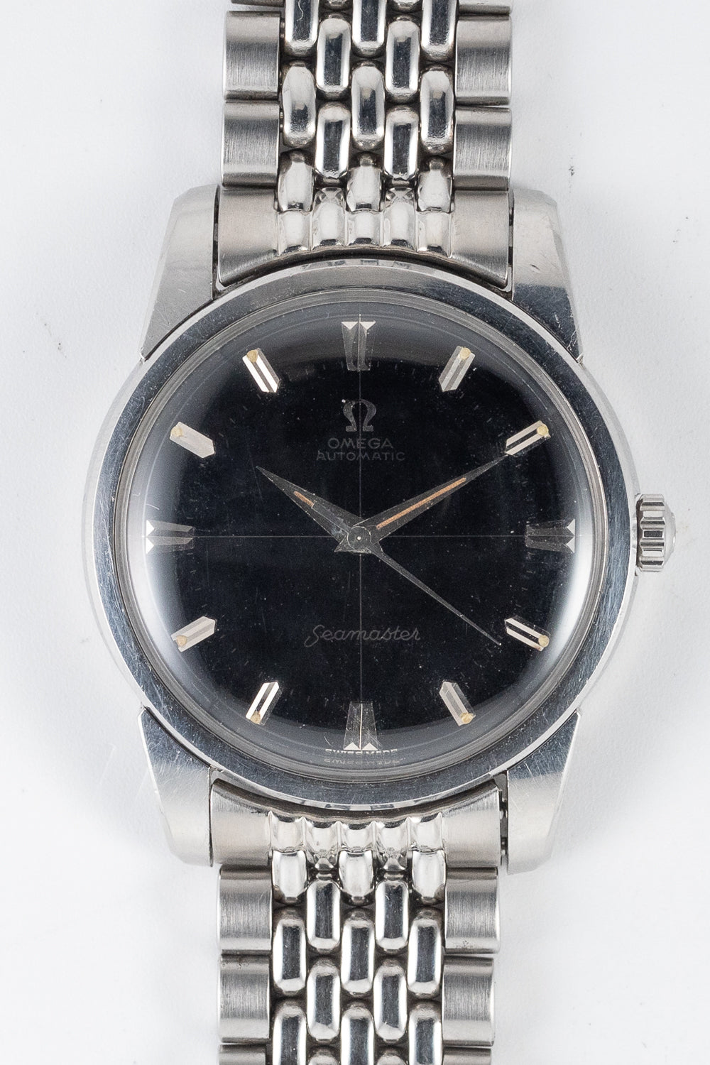 OMEGA SEAMASTER REF.165.009 Super Mint Black Gilt Dial