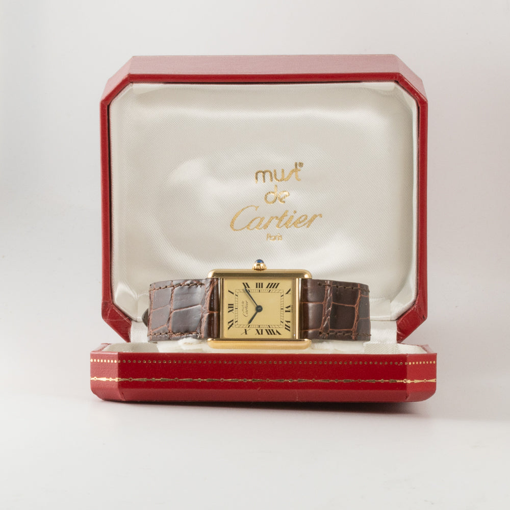 CARTIER LM MUST DE TANK REF.590005