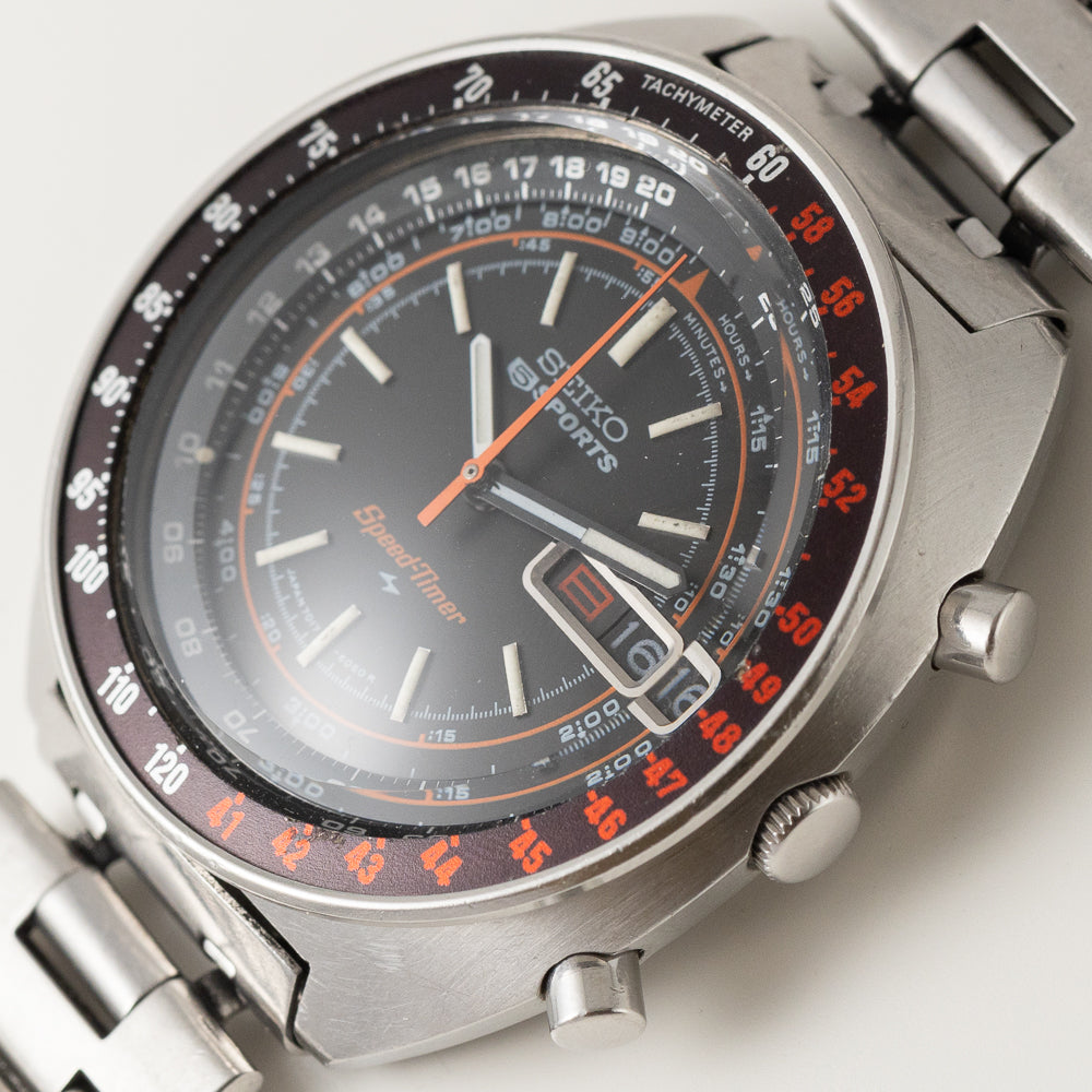 SEIKO SPEED-TIMER Ref.7017-6050 JDM FLY BACK