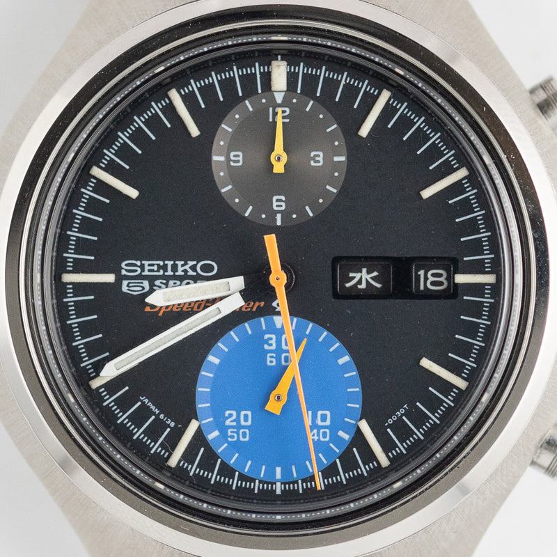 SEIKO 5 SPORTS SPEED TIMER Ref.6138-0020 Pilot Line – TIMEANAGRAM