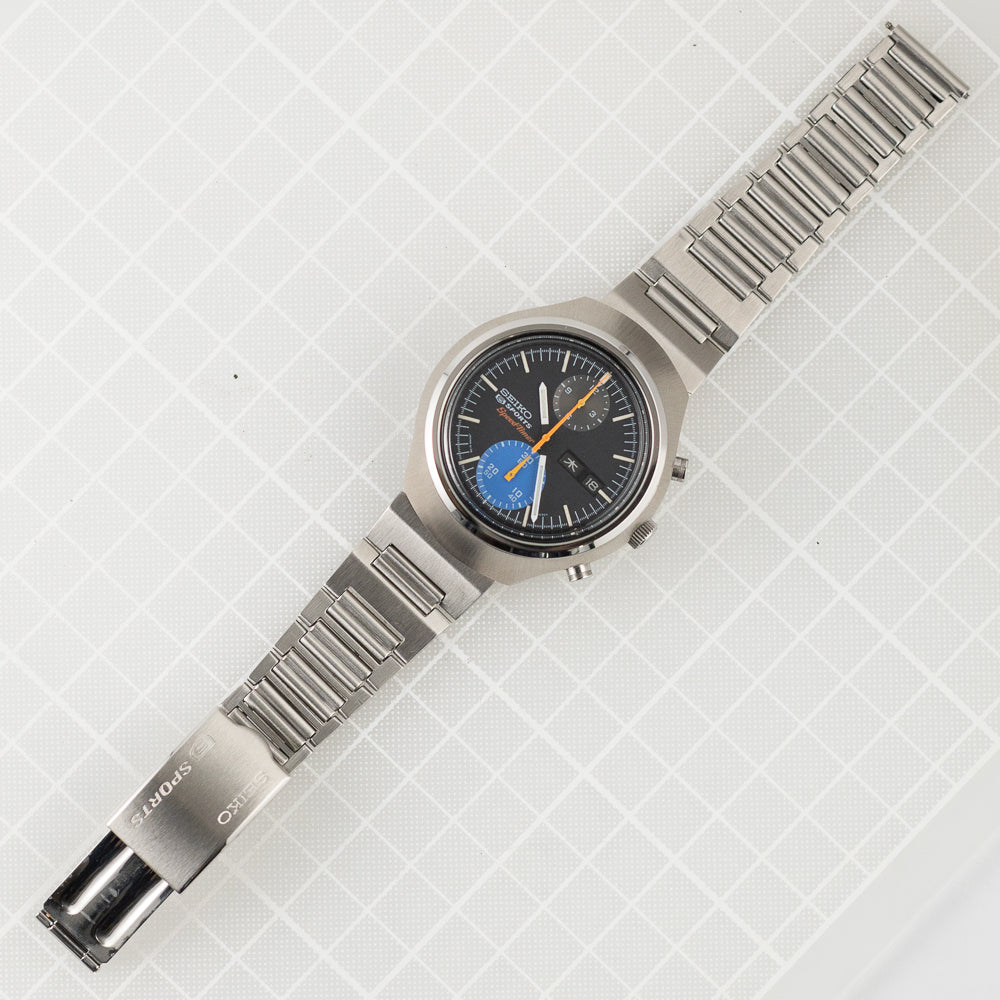 SEIKO 5 SPORTS SPEED TIMER Ref.6138-0020 Pilot Line