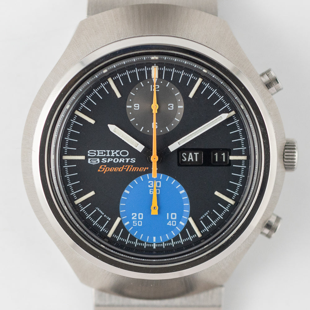SEIKO 5 SPORTS SPEED TIMER Ref.6138-0020 Pilot Line