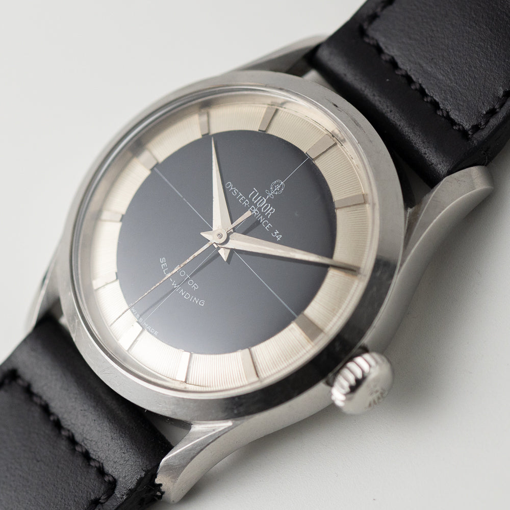 TUDOR OYSTER PRINCE 34 Ref.7950 Tuxedo Dial – TIMEANAGRAM
