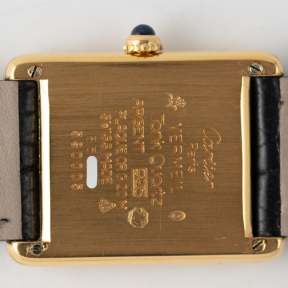 CARTIER LM MUST DE TANK REF.590005