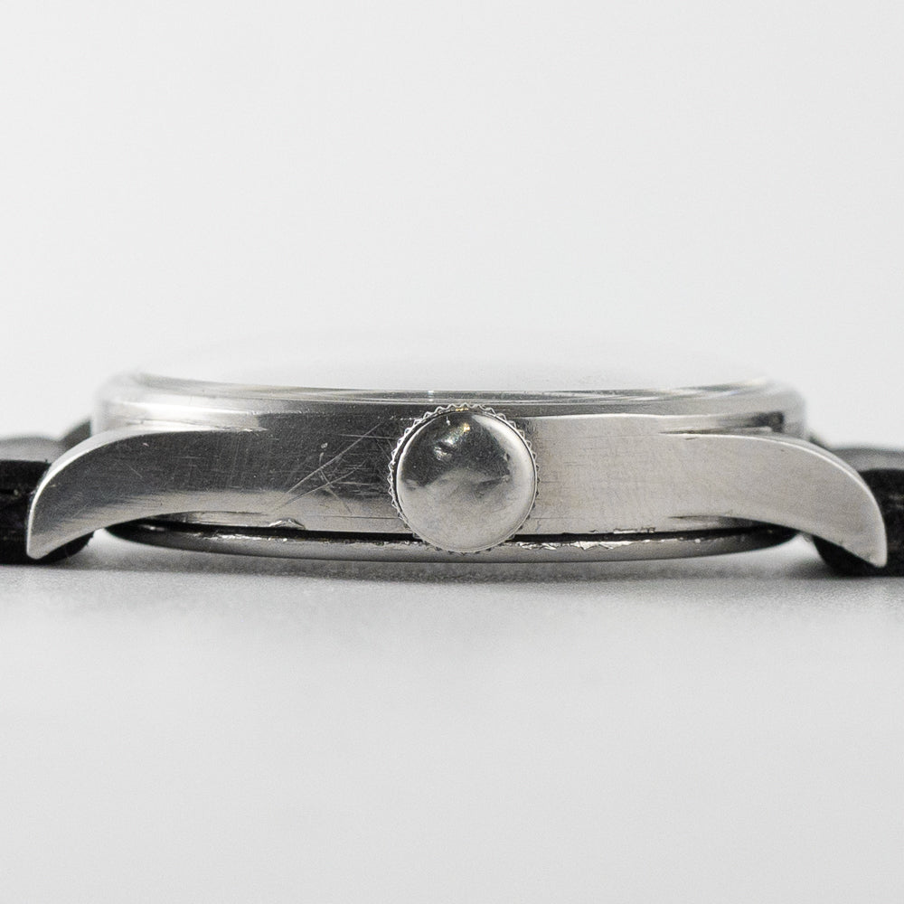 IWC Calatrava Balck Gilt Dial Cal.83 Earliest Screw-in Case Back